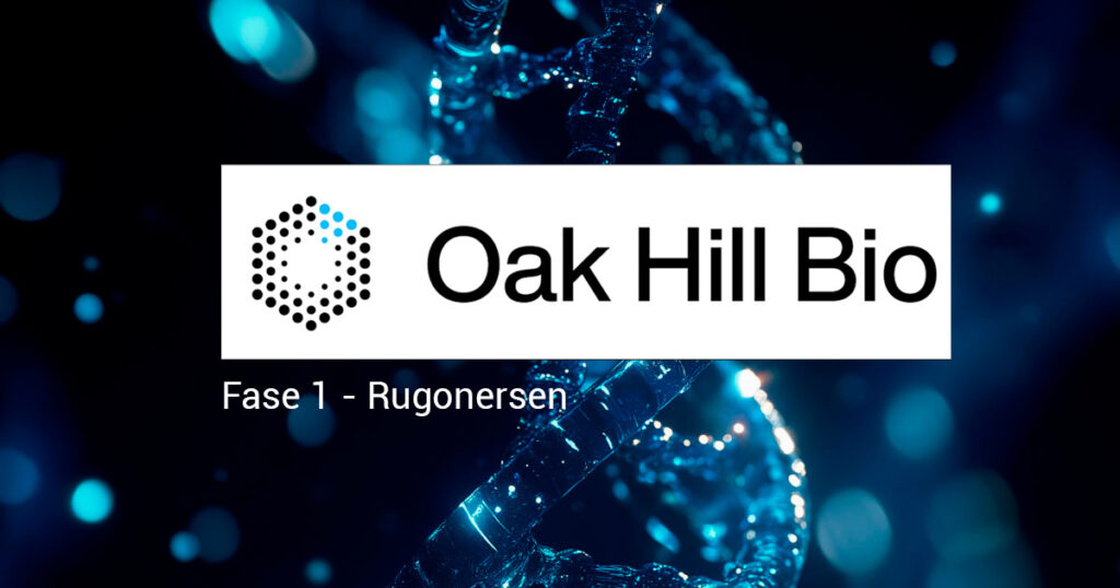 ADN, Oak Hill Bio, fase1 - Rugonersen
