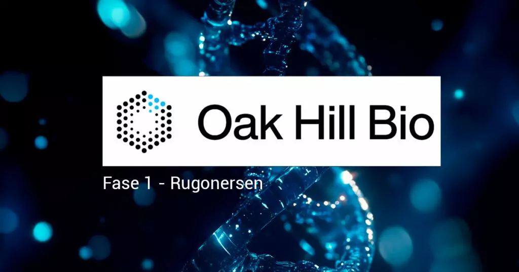 ADN, Oak Hill Bio, fase1 - Rugonersen